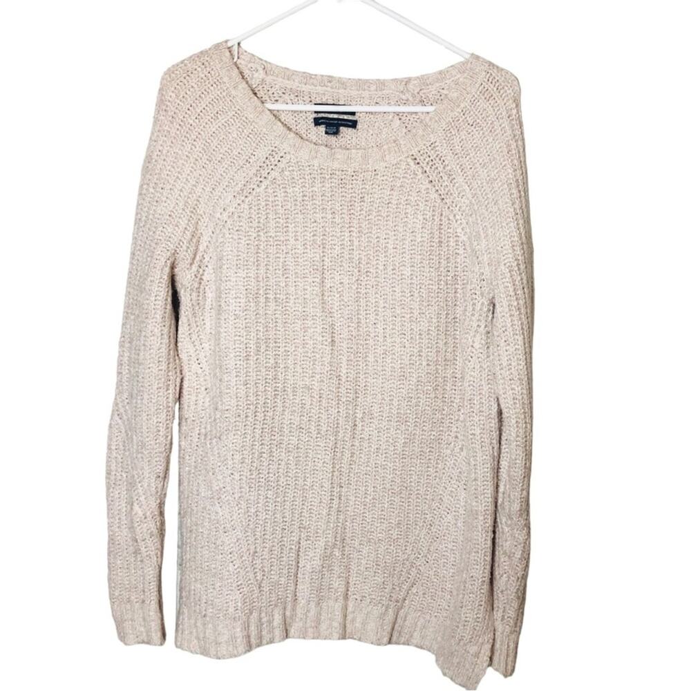 American eagle Outfitters Women Crew Neck Long Sleeve Sweater Sz M